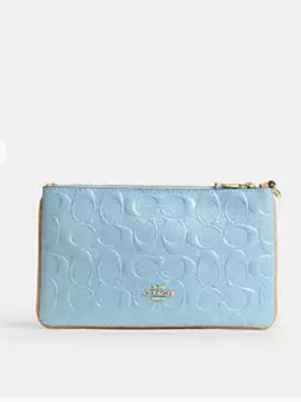 Coach Ashton Wristlet In Signature Leather NWT - Picture 2 of 4